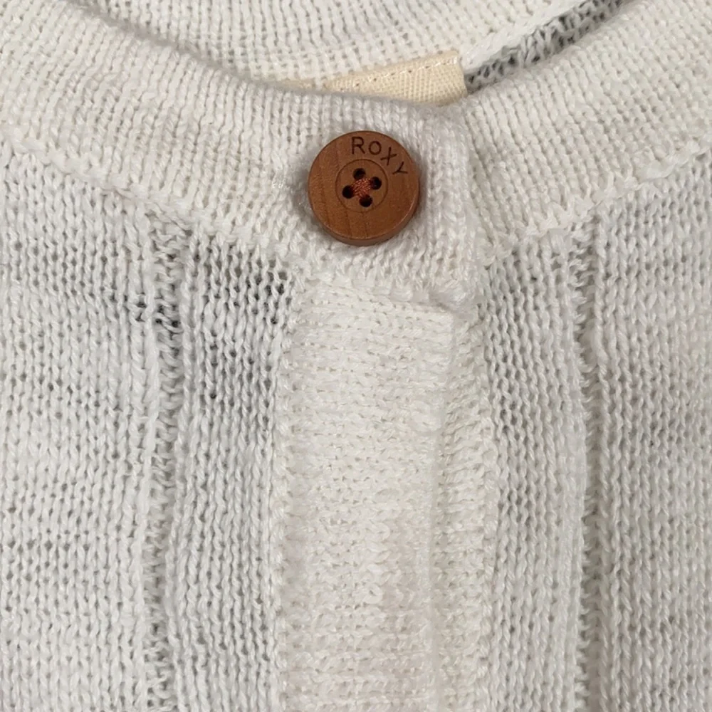 Beige Camisole Ribbed Sweater Size Medium - Picture 2 of 4